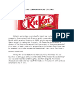 Marketing Communications of Kitkat