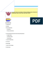 Introduction To Nature of Indian Federalism