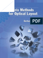 Matrix Methods For Optical Layout