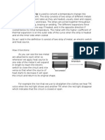 Bimetallic Strip