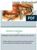 Histerectomia Total Abdominal