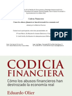 Codicia Financiera Capitulo 1