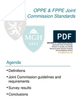 OPPE & FPPE Joint Commission Standards - Hunt