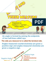 Angles and Their Measure