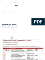 As Physics 2015 - Scheme of Work