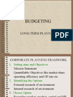 Long Term Planning