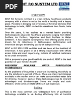 Kent Ro Sustem LTD