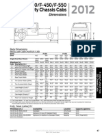 Dimensions: Body Dimensions Regular Cab Chassis Cab