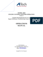 Operations Manual: MODEL 3620 Engine Control Systems Operation