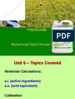 AGR 3102 Unit 6-Herbicide Calculation