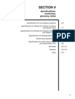 Specifications Indiana Limestone Institute