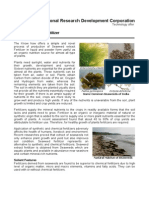 Seaweed Extract Fertilizer Technology