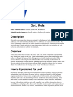 Gotu Kola: Description