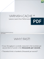 Varnish-Cache : Lessons Learnt From Performance Testing