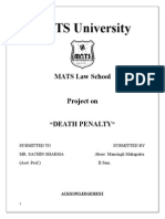 Death Penalty.... Project@