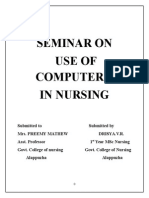 SEMINAR On Use of Computers