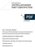 MicroController Based Power Theft Identification.