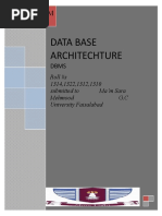 Data Base Architecture