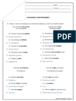 Atividade de Lingua Portuguesa Aumentativo e Diminutivo 3º Ou 4º Ano Resposta