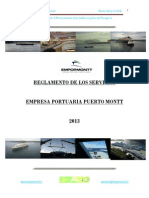 Reglamento de Servicios Empresa Portuaria