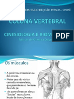 Cinesiologia - Coluna Vertebral - Márcia