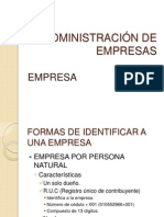 Empresa CIA - Ltda. S.A