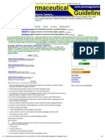 Pharmaceutical Guidelines - ISO, FDA, USFDA, ICH, WHO, GMP, MHRA Guideline, Validation Protocol, SOPs - GMP Audit Check List - Filling and Packaging PDF