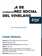 Escala de Madurez Social Del Vineland