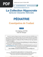 Constipation de L'enfant