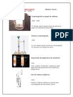 Línea Del Tiempo Cromatografía