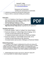 Final Resume Student Teaching Feb 2015