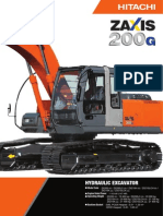 Hitachi Excavator ZX200-3G & ZX200-3G