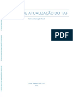 Manual de Atualização Do TAF