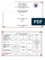 Evidences Certificates Activites