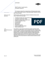 Dow UCON Cylinder Lubricator Oil Specs Refereance