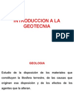 1º Clase - Introduccion A La Geotecnia