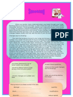 Answer These Questions. - What Are The Acute Changes Due To Smoking? . - How Can Smoking Destroy The Lungs?