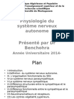 Physiologie Du Système Nerveux Autonome