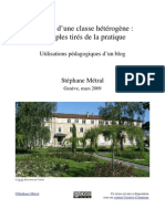 Gestion D'une Classe Hétérogène: Exemples Tirés