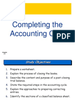 Completing The Accounting Cycle