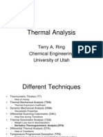 Thermal Analysis