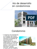 Reglamento de Desarrollo Urbano en Condominios