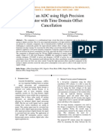 Design of An ADC Using High Precision Comparator With Time Domain Offset Cancellation