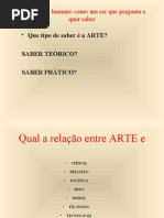 Relação Entre ARTE E CIÊNCIA, RELIGIÃO (Barroco)