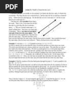 Lesson 11: Parallel & Perpendicular Lines. If