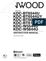 Kenwood Instructions KDC-W5544U