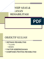 Prinsip Asas Rehabilitasi