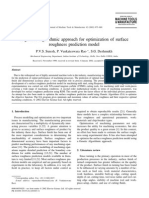 A Genetic Algorithmic Approach For Optimization of Surface Roughness Prediction Model 2002 International Journal of Machine Tools and Manufacture