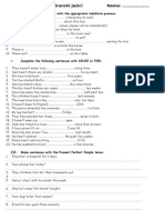 Indefinite Pronouns Since For Present Perfect Simple 