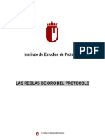 Reglas Oro en Protocolo